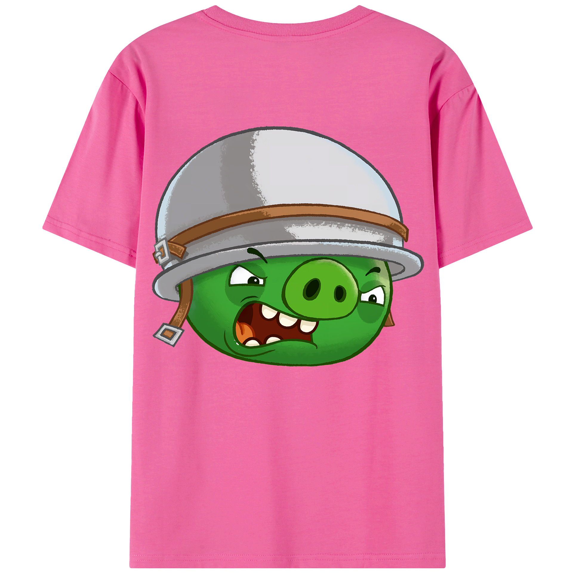 （画像用） Angry Birds アングリーバード レディース半袖Tシャツ(バックプリント)